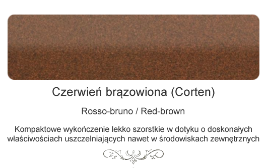 Czerwień brązowiona